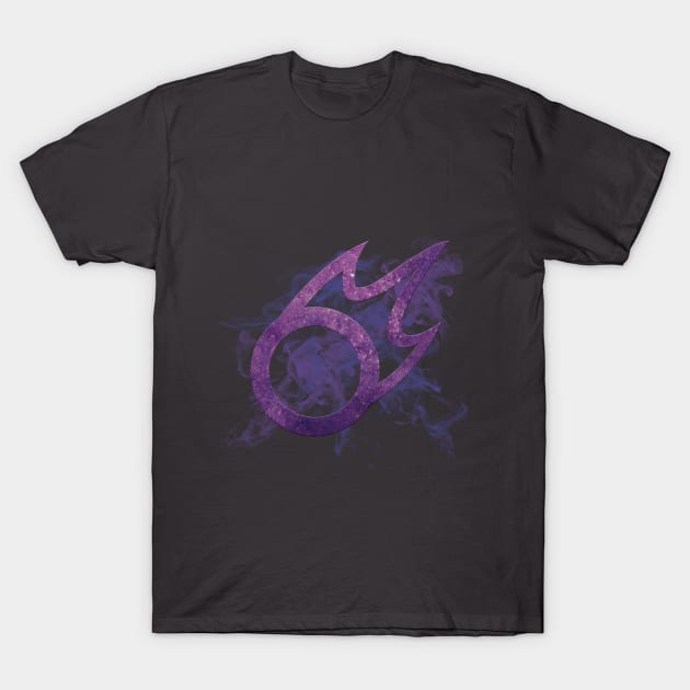 Final Fantasy XIV Black Mage Icon T-Shirt by Fadelias